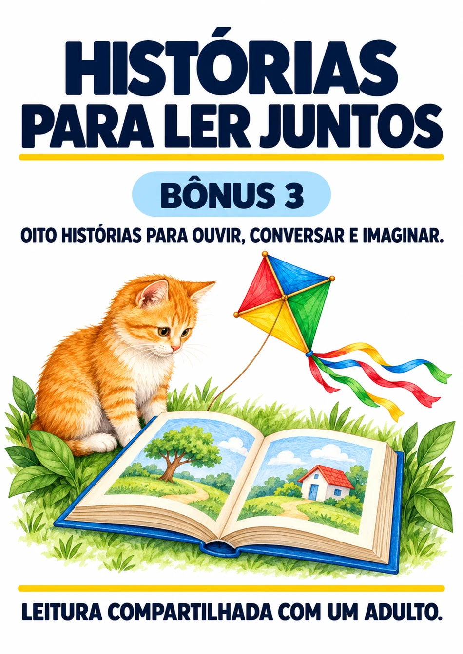 Capa do bônus Histórias para Ler Juntos
